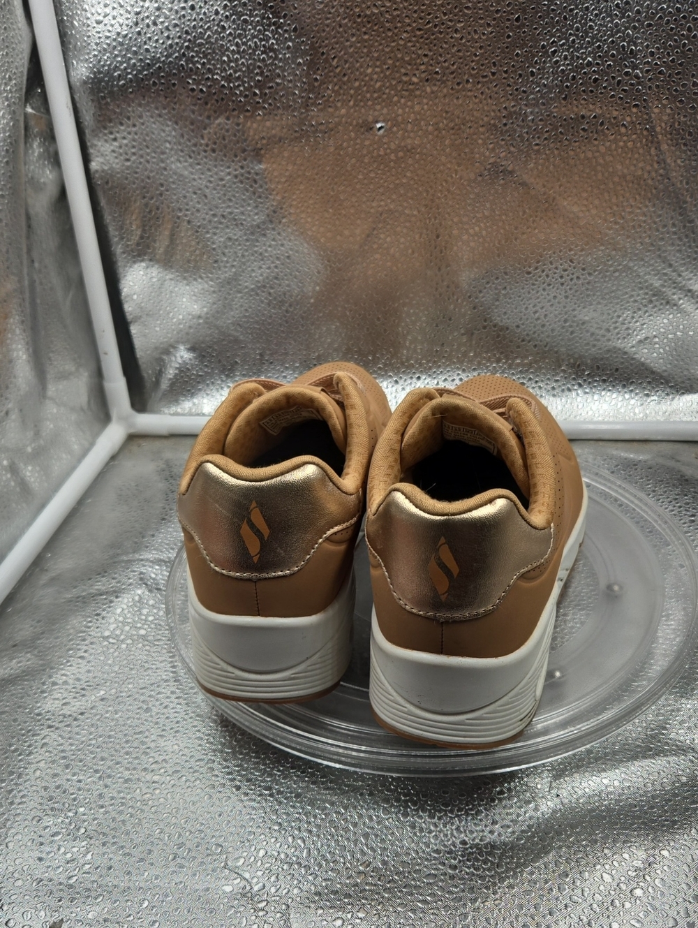 D1 Tan and white sketchers size.6.5 - Picture 2 of 3